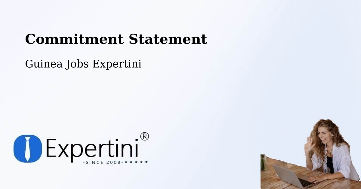Corporate Commitment – Yomou - Guinea Jobs Expertini