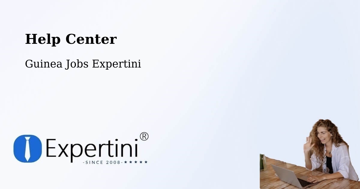 Help Center – Yomou - Guinea Jobs Expertini
