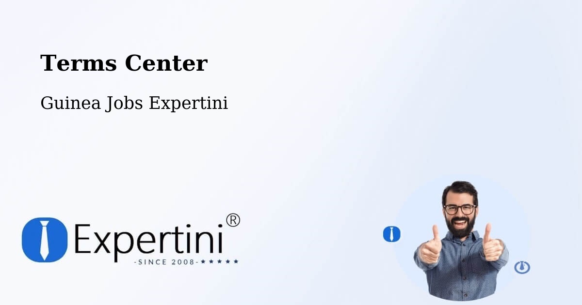 Terms of Service – Yomou - Guinea Jobs Expertini